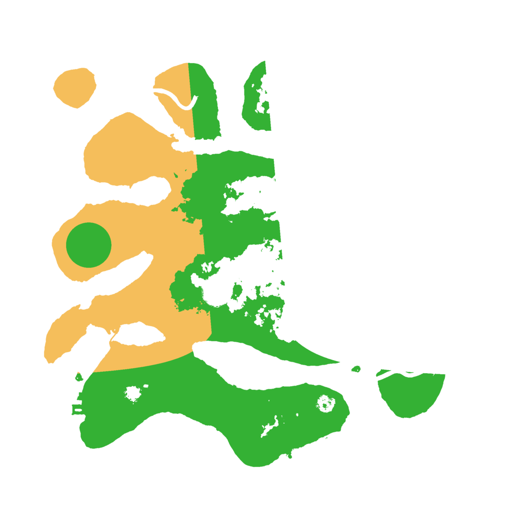 Biome Rust Map: Procedural Map, Size: 3000, Seed: 17468455