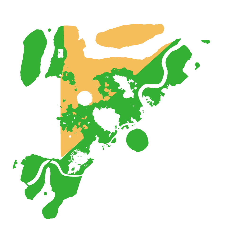 Biome Rust Map: Procedural Map, Size: 3000, Seed: 1411728877