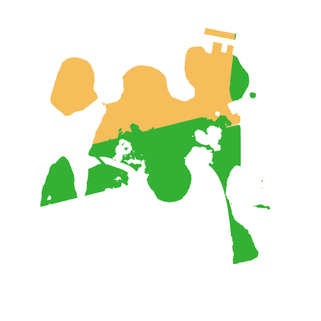 Biome Rust Map: Procedural Map, Size: 2054, Seed: 7826