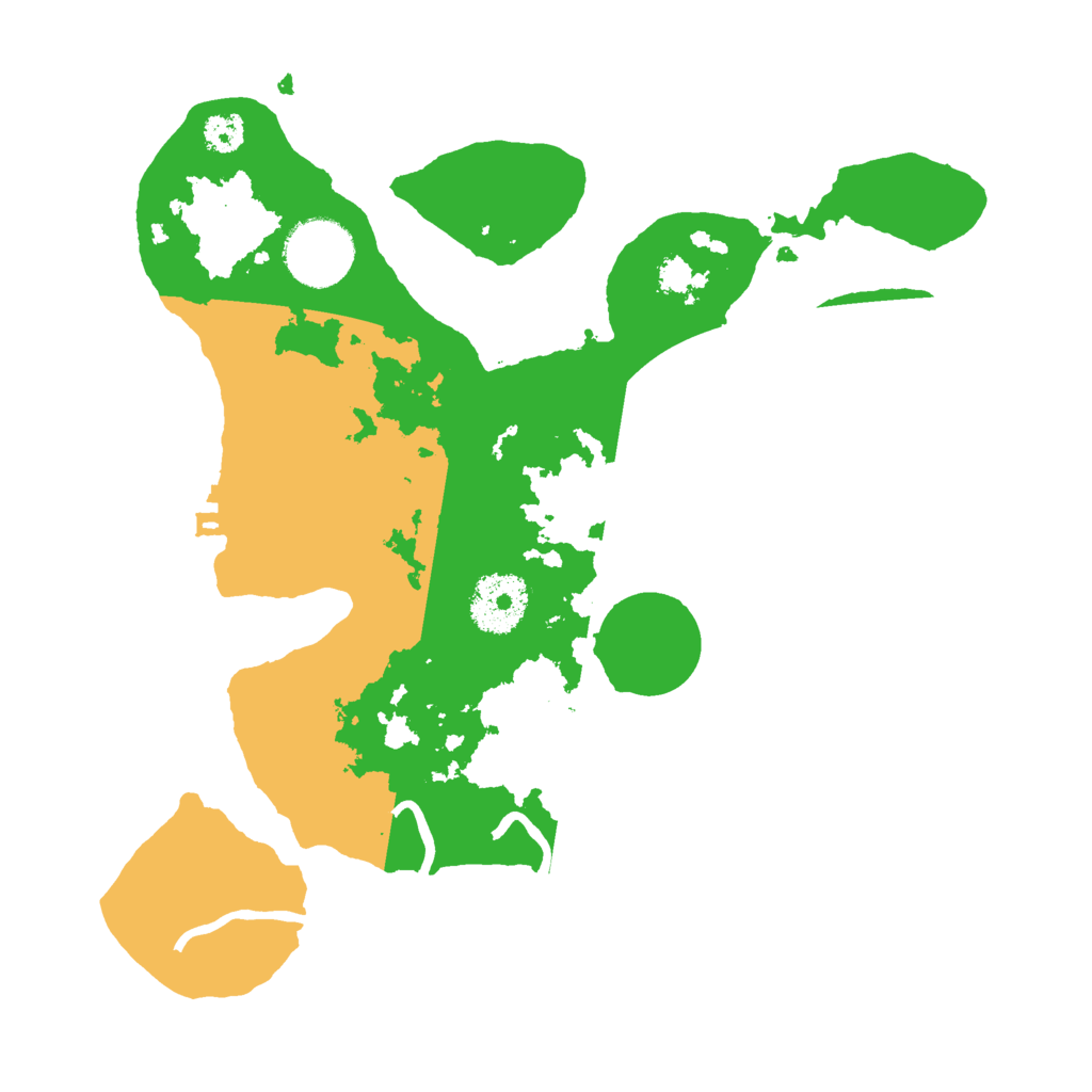 Biome Rust Map: Procedural Map, Size: 2800, Seed: 129065282