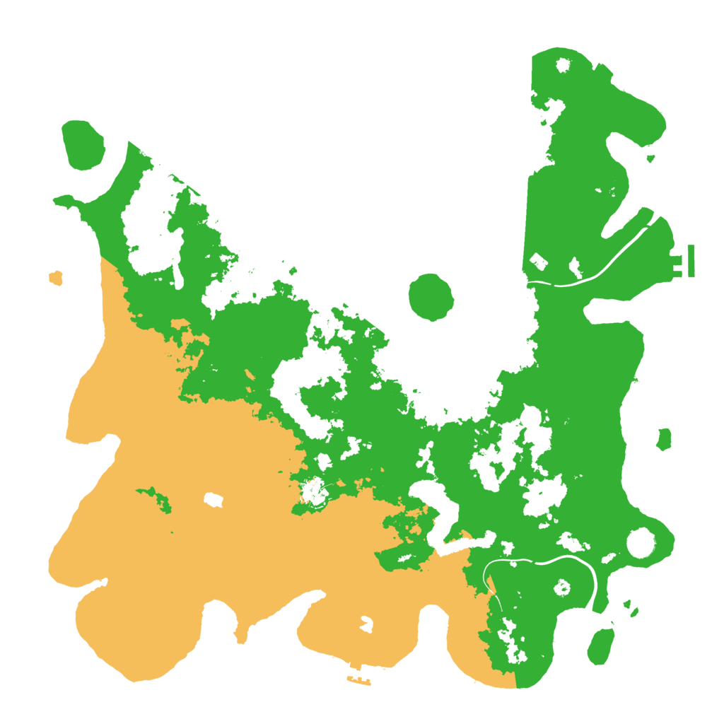 Biome Rust Map: Procedural Map, Size: 4500, Seed: 8031972