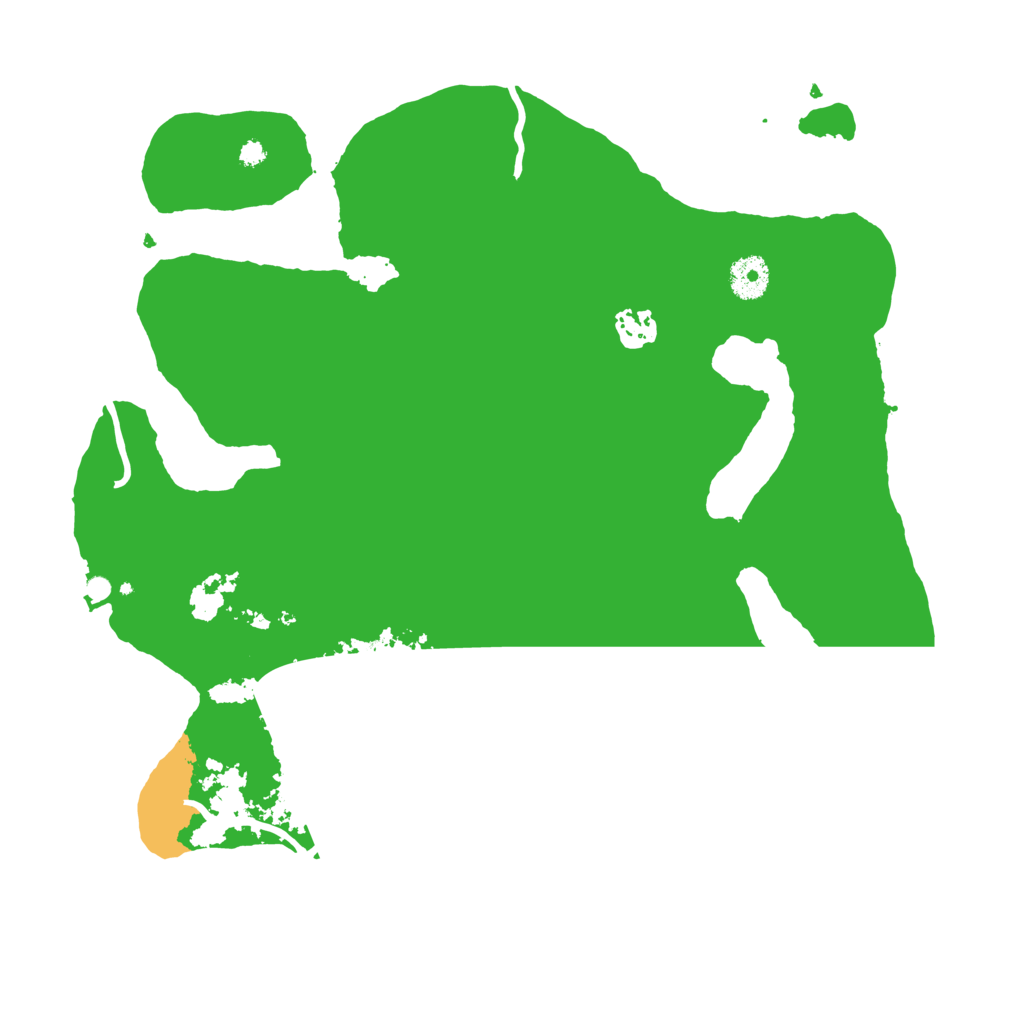 Biome Rust Map: Procedural Map, Size: 3700, Seed: 2028233