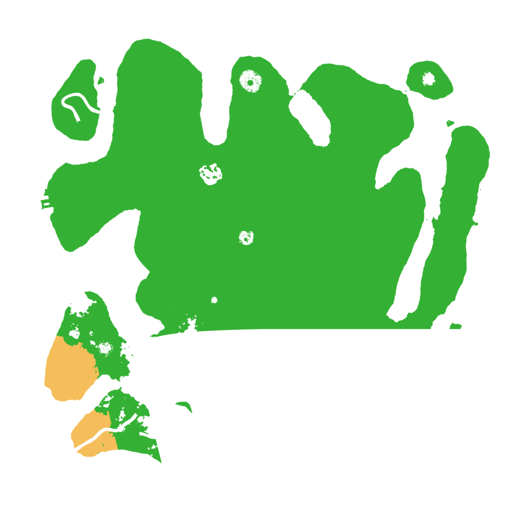 Biome Rust Map: Procedural Map, Size: 3600, Seed: 1169927563