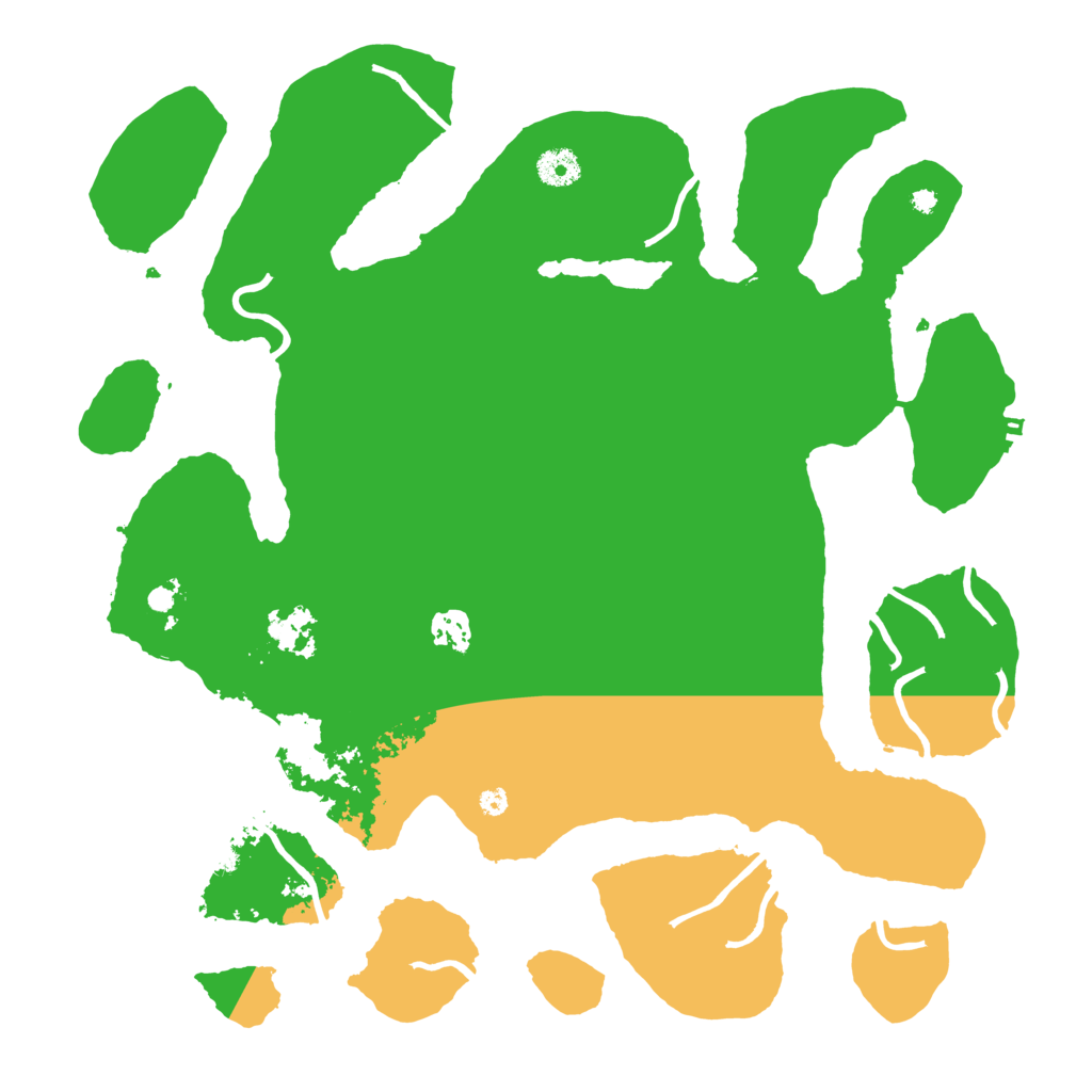 Biome Rust Map: Procedural Map, Size: 4000, Seed: 353512493