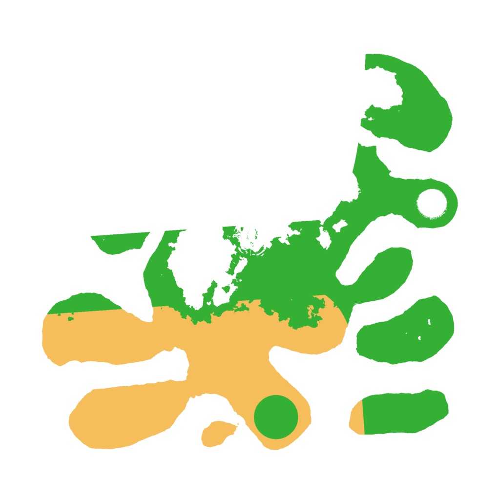 Biome Rust Map: Barren, Size: 3000, Seed: 207