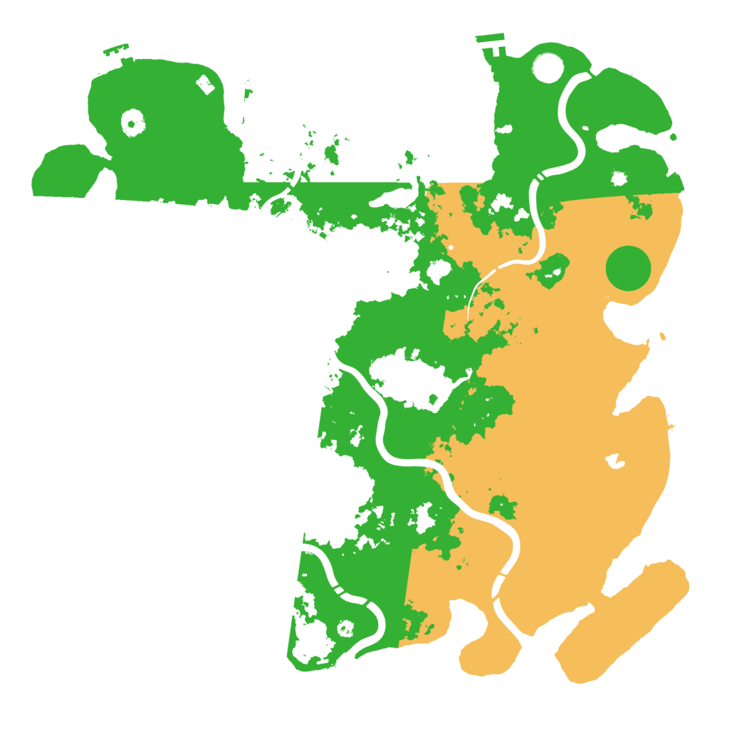 Biome Rust Map: Procedural Map, Size: 4250, Seed: 853790211