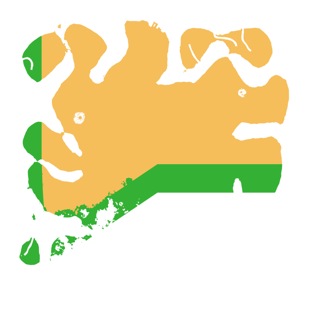 Biome Rust Map: Procedural Map, Size: 4000, Seed: 621439752