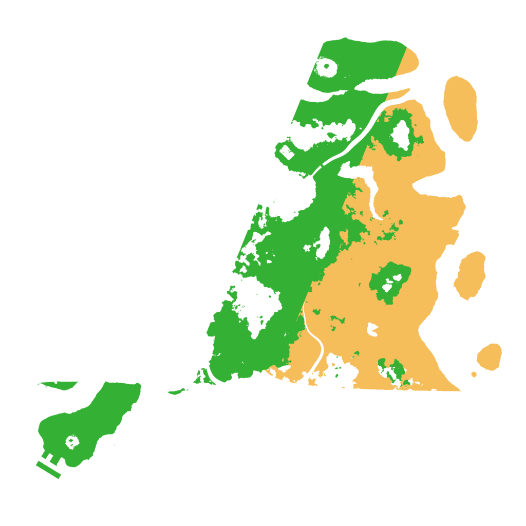 Biome Rust Map: Procedural Map, Size: 4000, Seed: 974769698