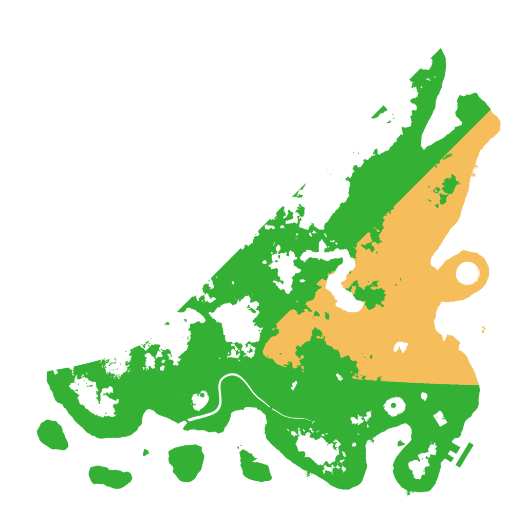 Biome Rust Map: Procedural Map, Size: 4000, Seed: 65223553