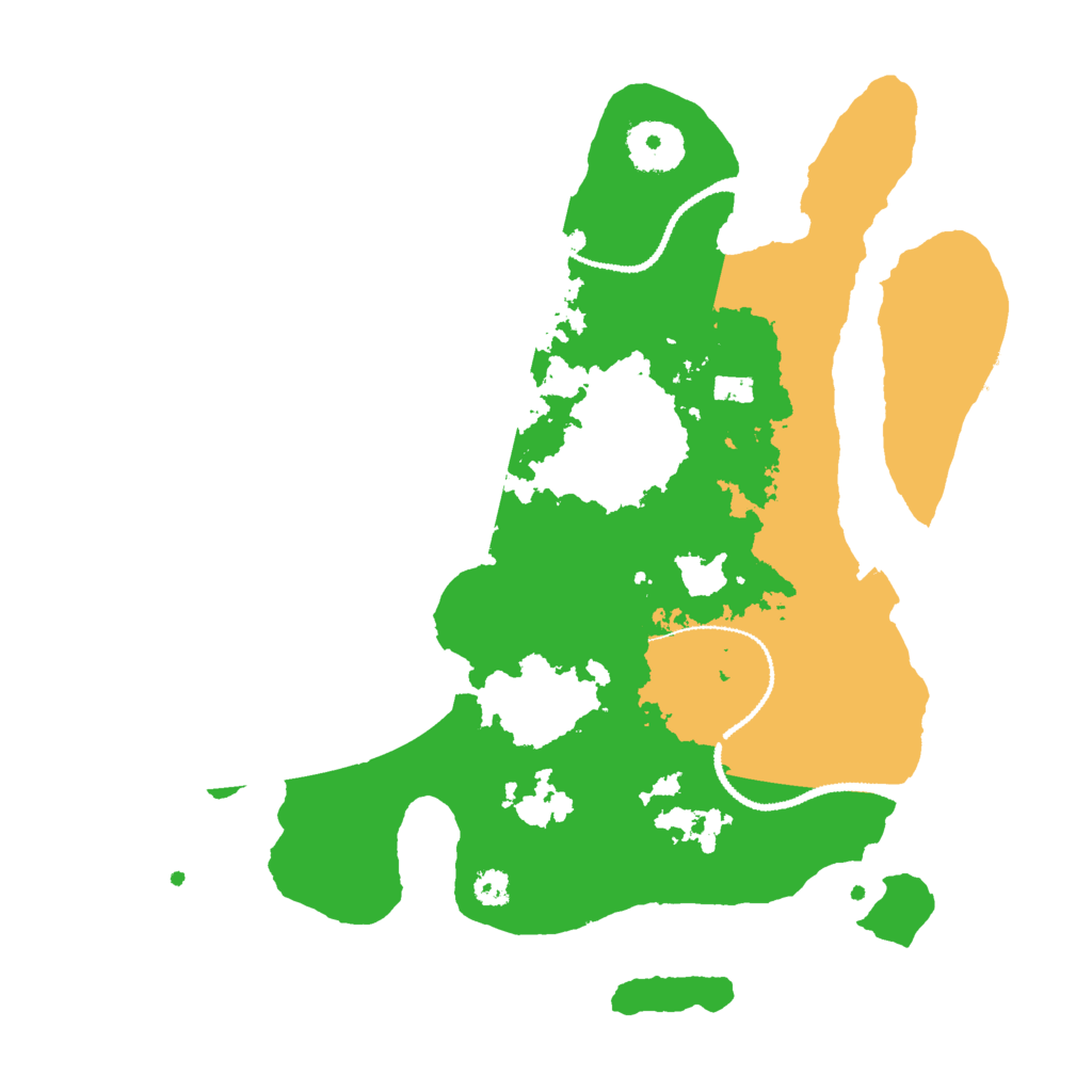 Biome Rust Map: Procedural Map, Size: 3000, Seed: 443