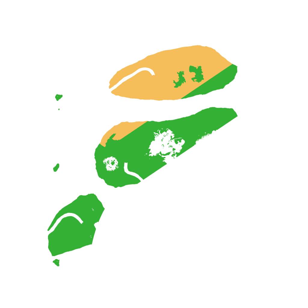 Biome Rust Map: Procedural Map, Size: 2200, Seed: 16