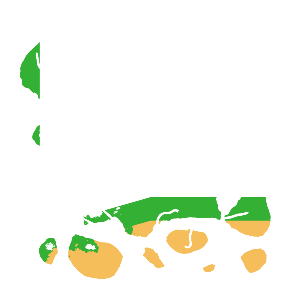 Biome Rust Map: Procedural Map, Size: 3200, Seed: 711172