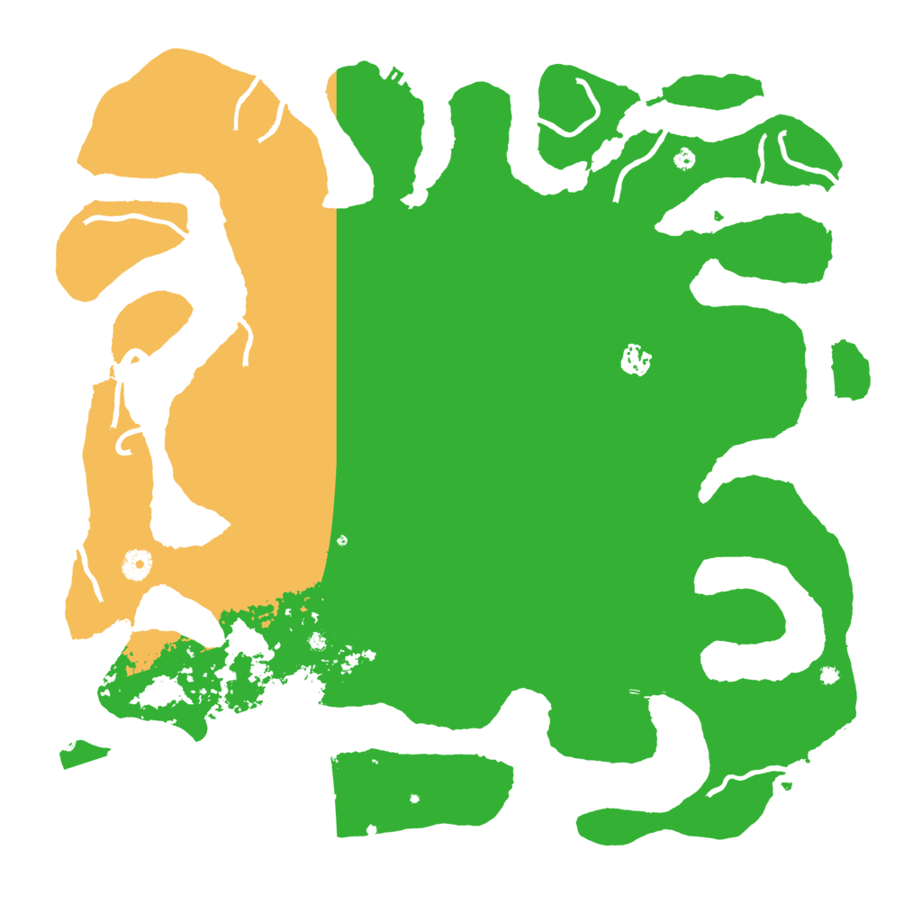 Biome Rust Map: Procedural Map, Size: 4500, Seed: 98765241