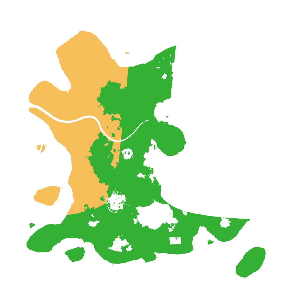 Biome Rust Map: Procedural Map, Size: 2800, Seed: 926589362