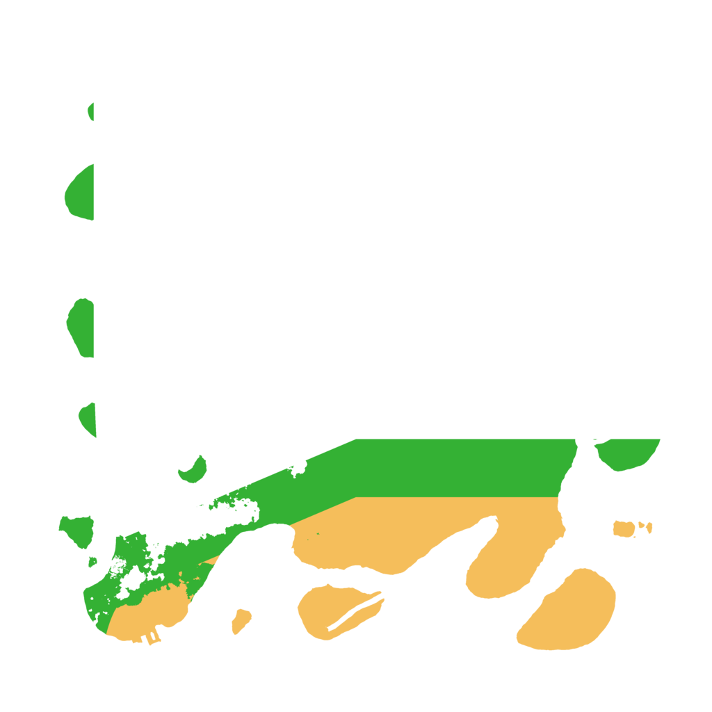 Biome Rust Map: Procedural Map, Size: 3500, Seed: 707186438