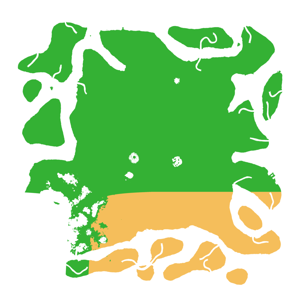 Biome Rust Map: Procedural Map, Size: 4500, Seed: 152160083