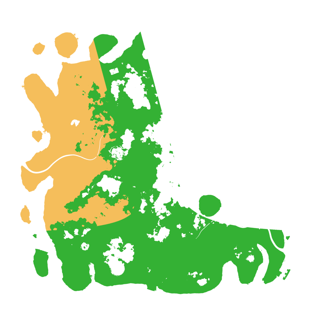 Biome Rust Map: Procedural Map, Size: 4000, Seed: 124083496