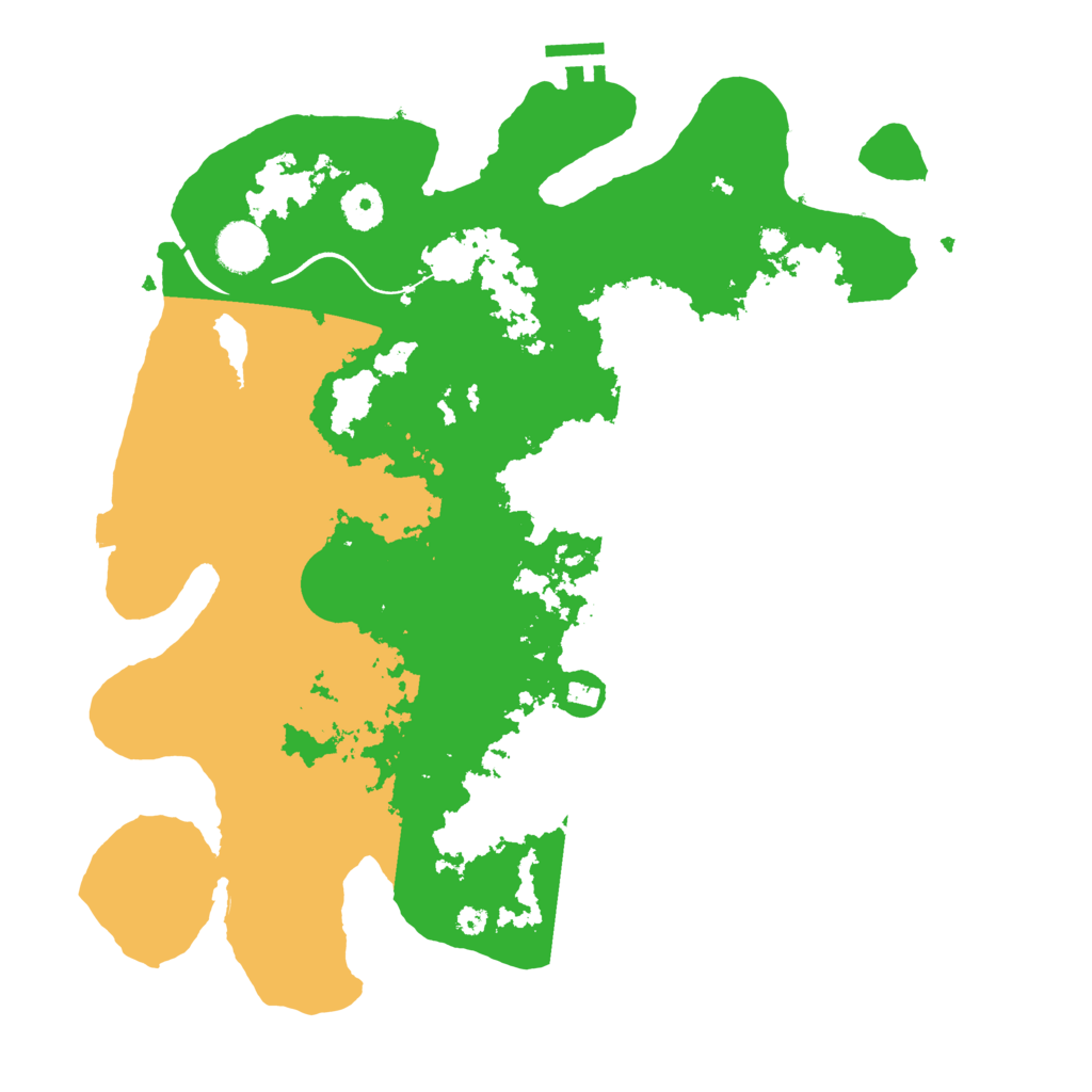 Biome Rust Map: Procedural Map, Size: 3750, Seed: 199075357