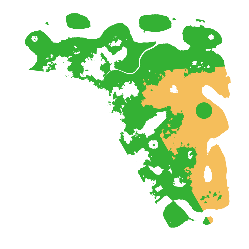 Biome Rust Map: Procedural Map, Size: 4000, Seed: 123112