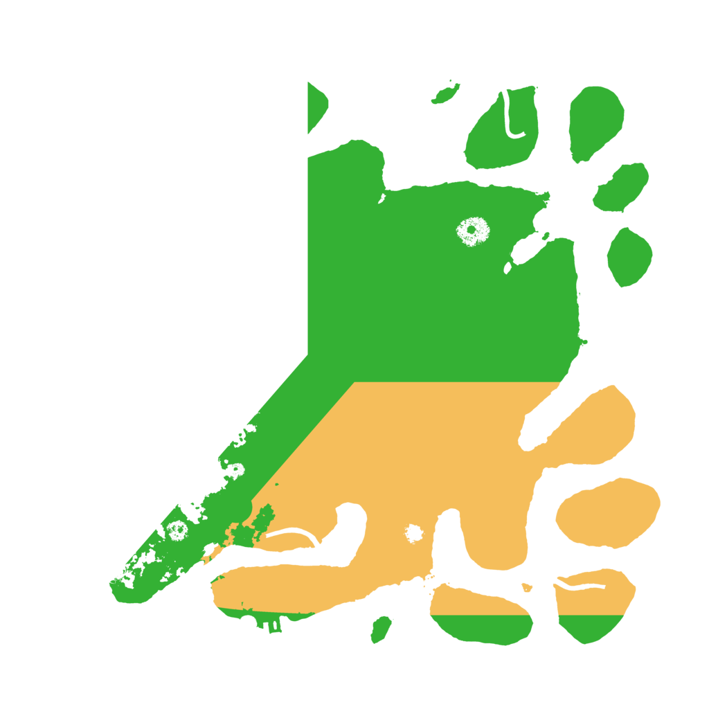 Biome Rust Map: Procedural Map, Size: 3500, Seed: 95138