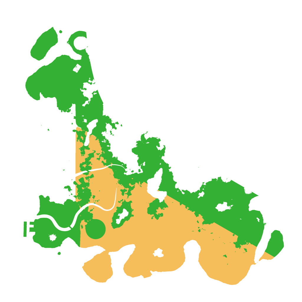 Biome Rust Map: Procedural Map, Size: 4000, Seed: 50501