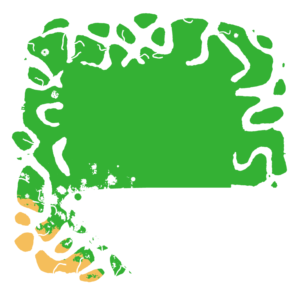 Biome Rust Map: Procedural Map, Size: 6000, Seed: 2684917