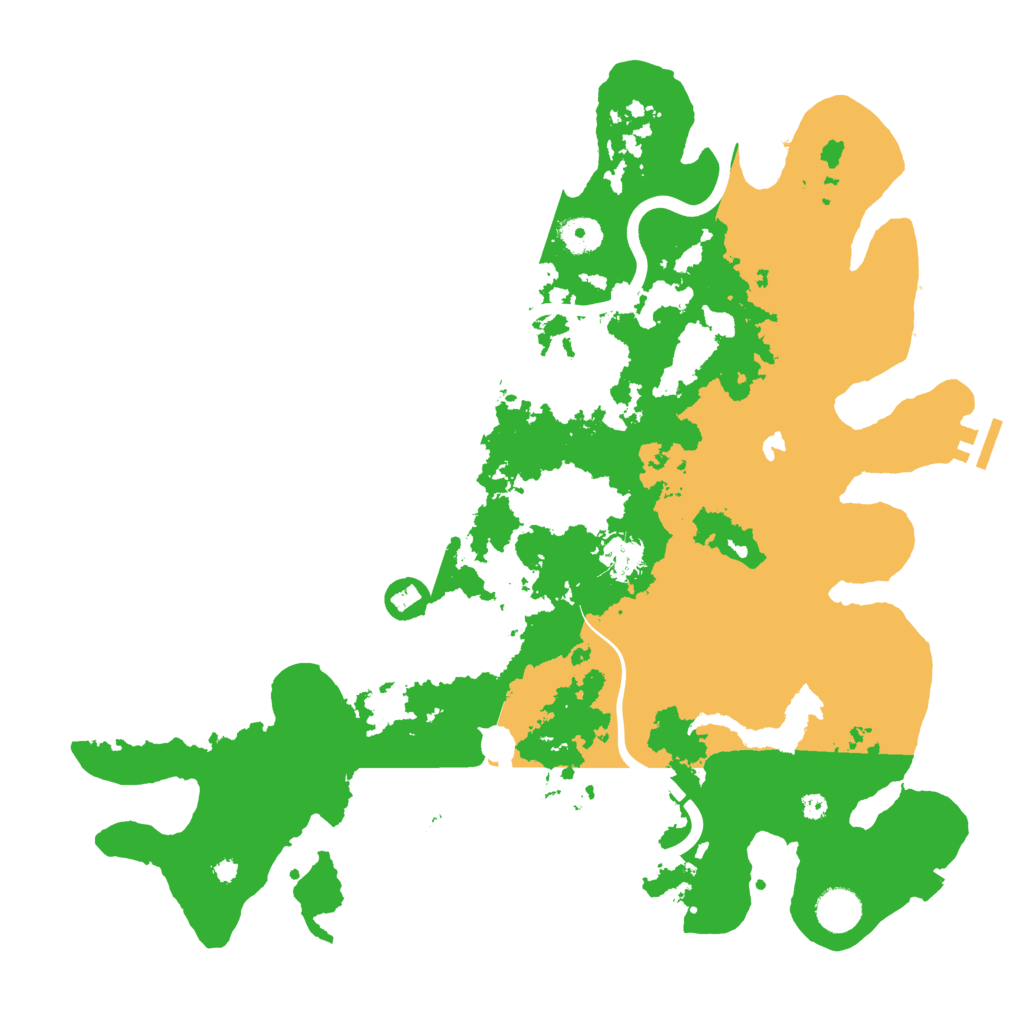 Biome Rust Map: Procedural Map, Size: 4000, Seed: 64656547
