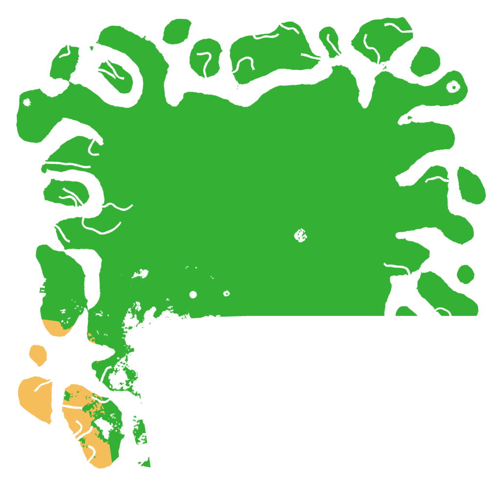 Biome Rust Map: Procedural Map, Size: 6000, Seed: 5864