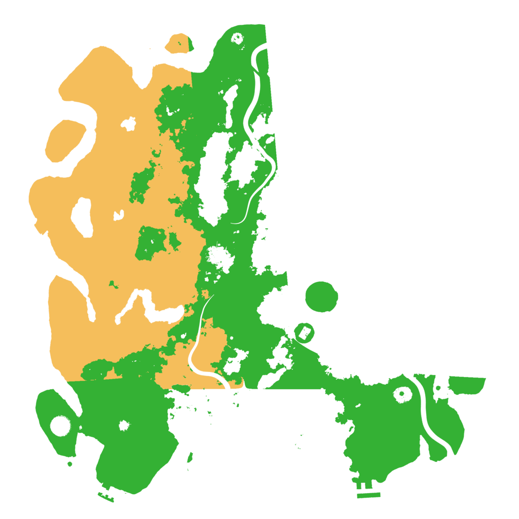 Biome Rust Map: Procedural Map, Size: 4500, Seed: 337