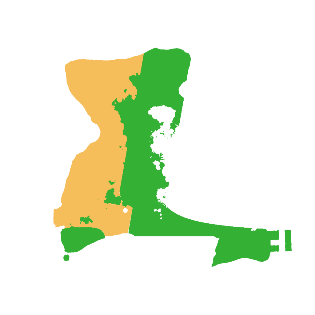Biome Rust Map: Procedural Map, Size: 2000, Seed: 8000