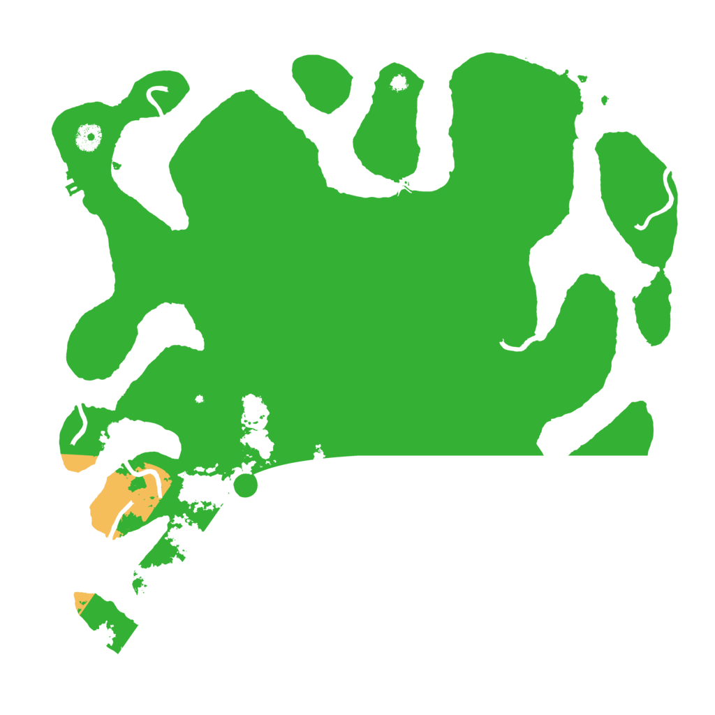 Biome Rust Map: Procedural Map, Size: 4000, Seed: 5678910