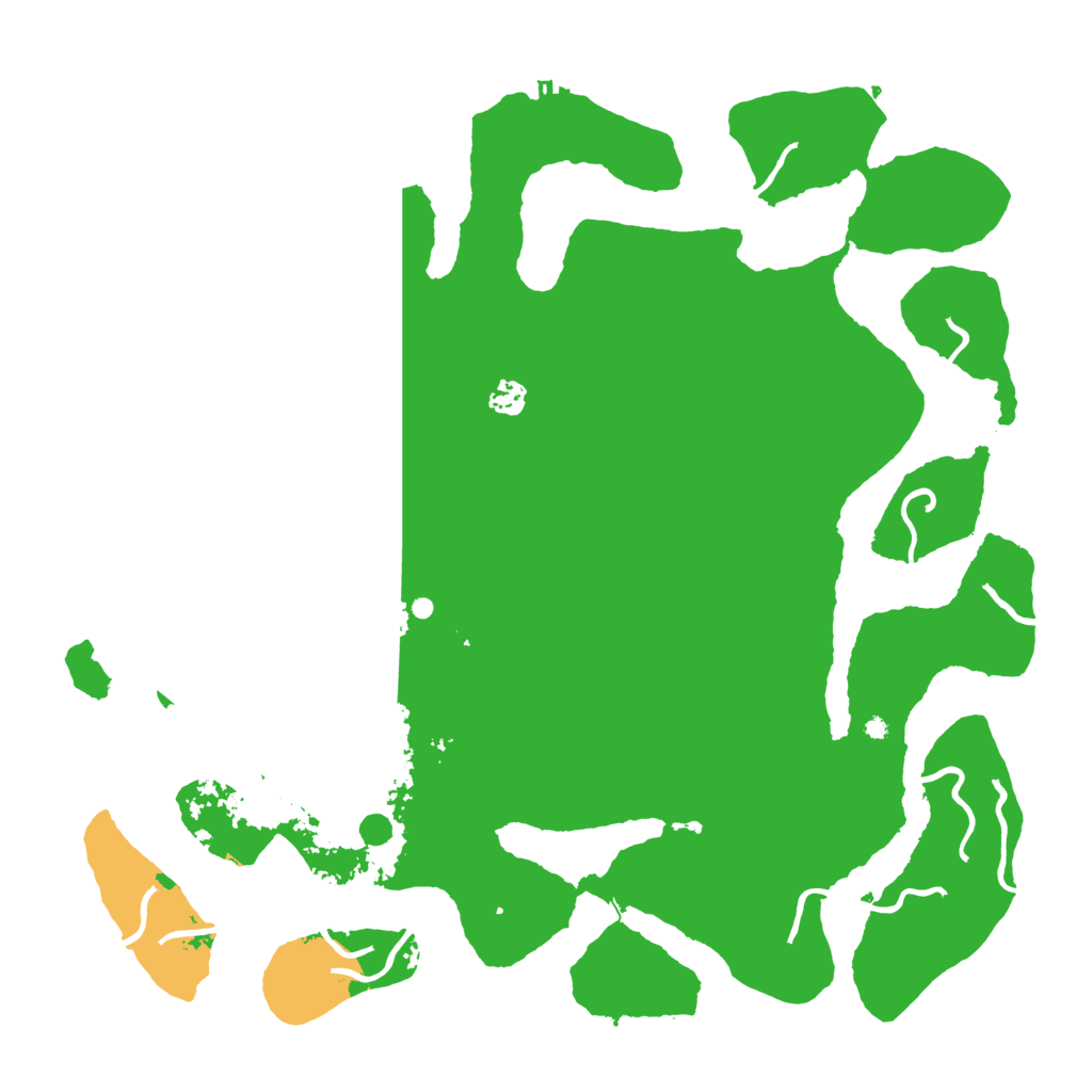 Biome Rust Map: Procedural Map, Size: 4500, Seed: 66699