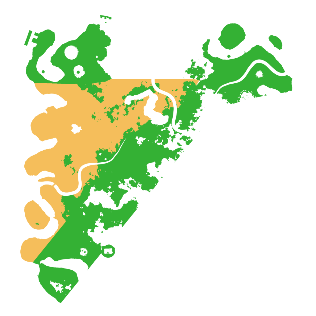 Biome Rust Map: Procedural Map, Size: 4100, Seed: 569584613