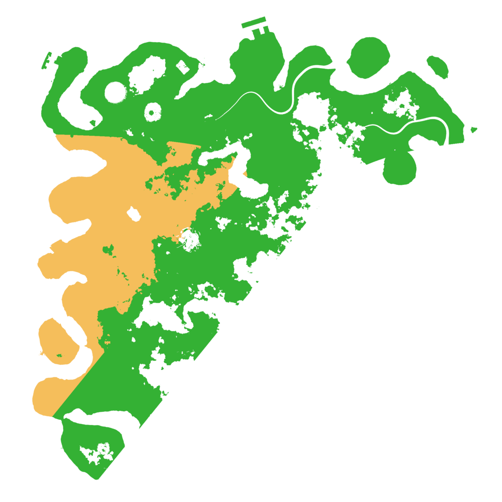 Biome Rust Map: Procedural Map, Size: 4100, Seed: 569584613