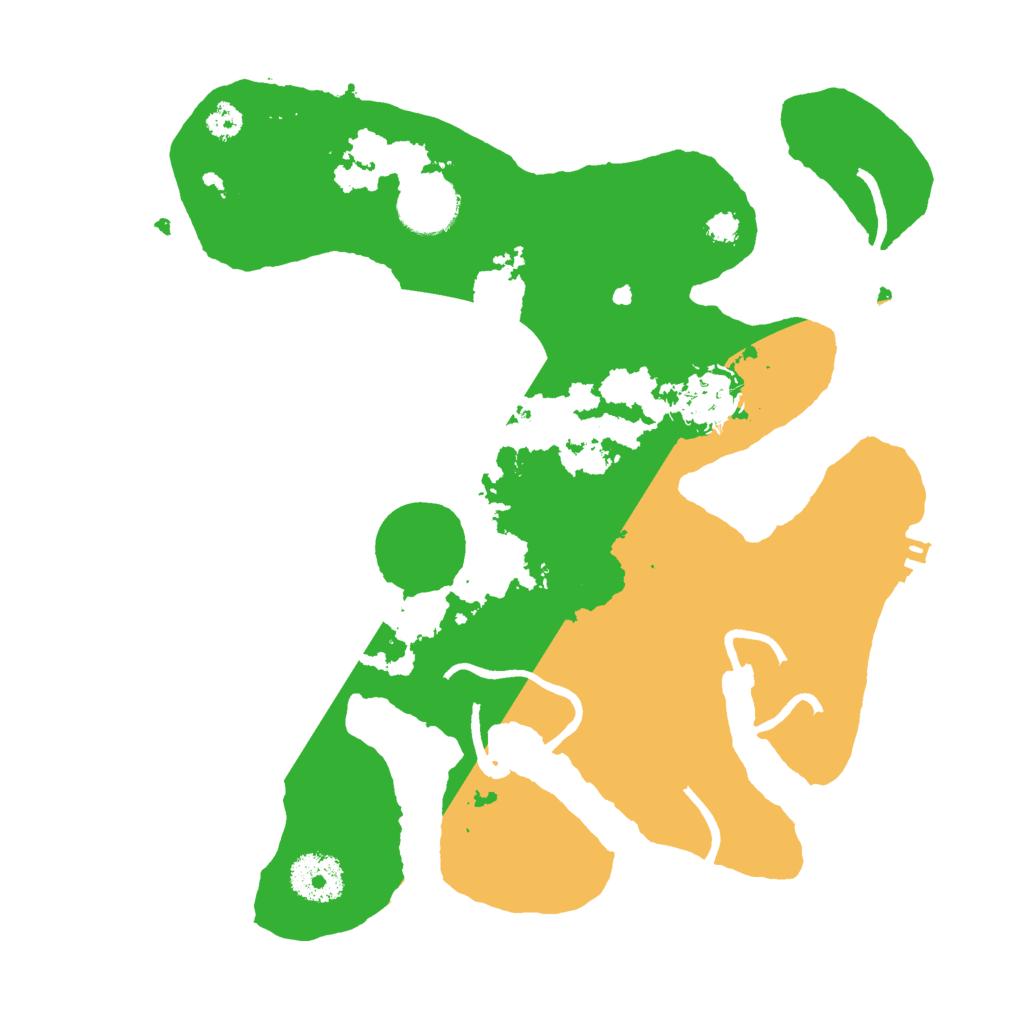 Biome Rust Map: Procedural Map, Size: 3000, Seed: 1041891471