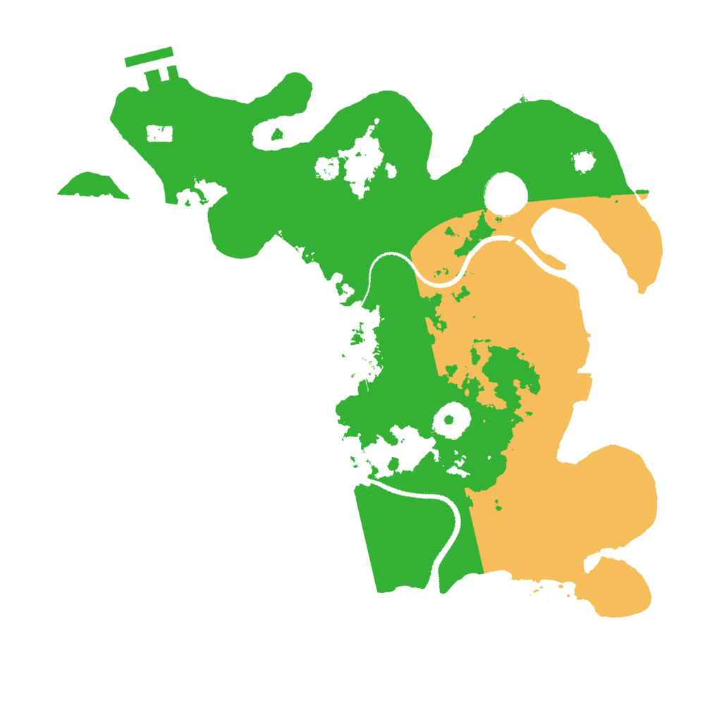 Biome Rust Map: Procedural Map, Size: 3000, Seed: 1780420007