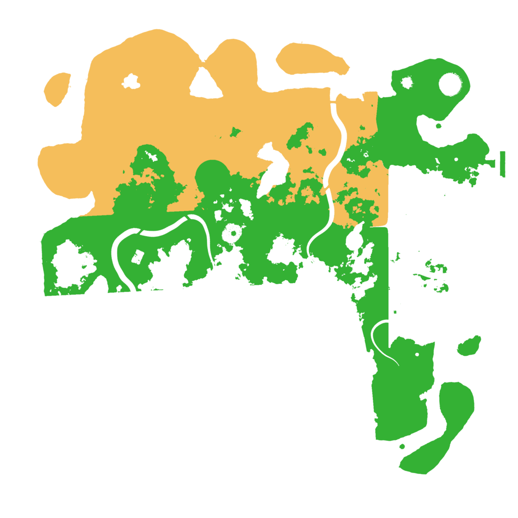 Biome Rust Map: Procedural Map, Size: 4000, Seed: 322585768