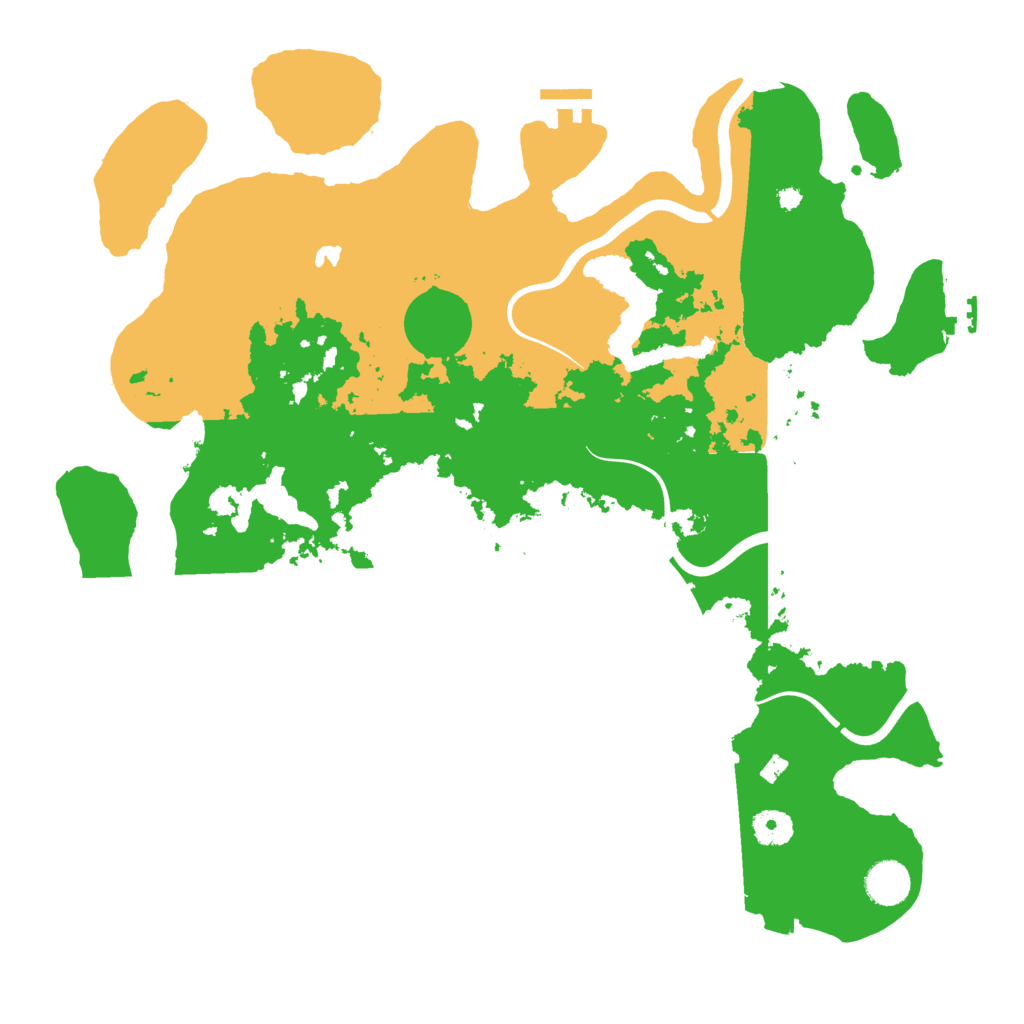 Biome Rust Map: Procedural Map, Size: 4000, Seed: 103282547