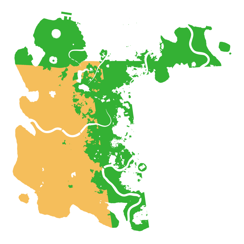 Biome Rust Map: Procedural Map, Size: 4700, Seed: 474701150