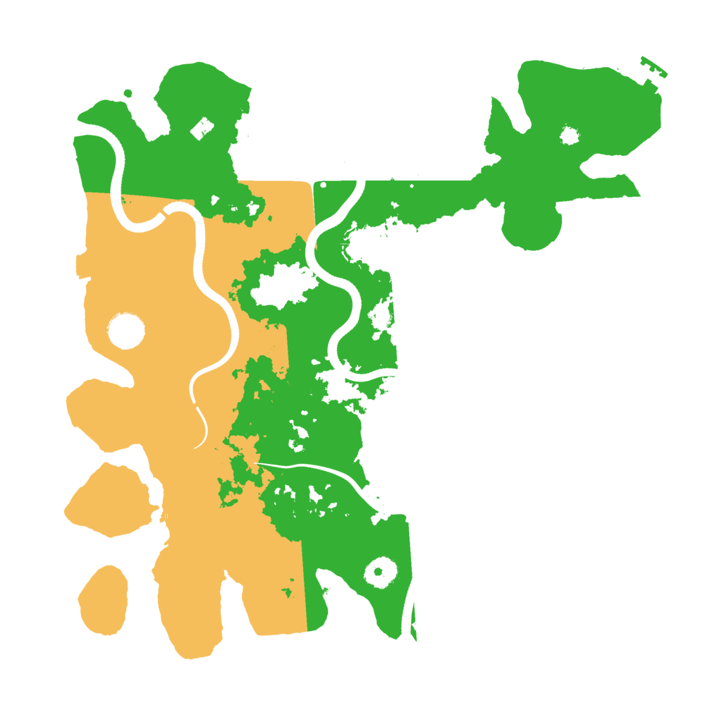 Biome Rust Map: Procedural Map, Size: 3500, Seed: 1617914558