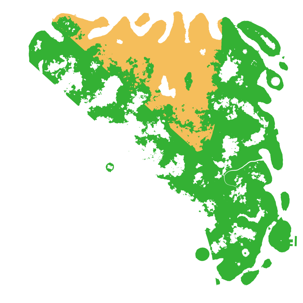 Biome Rust Map: Procedural Map, Size: 6000, Seed: 2060262514