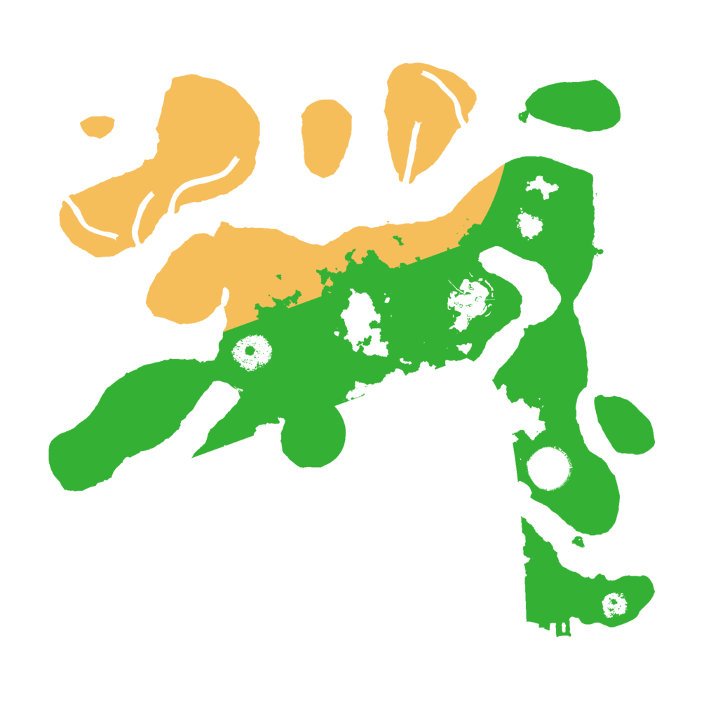 Biome Rust Map: Procedural Map, Size: 3000, Seed: 696940