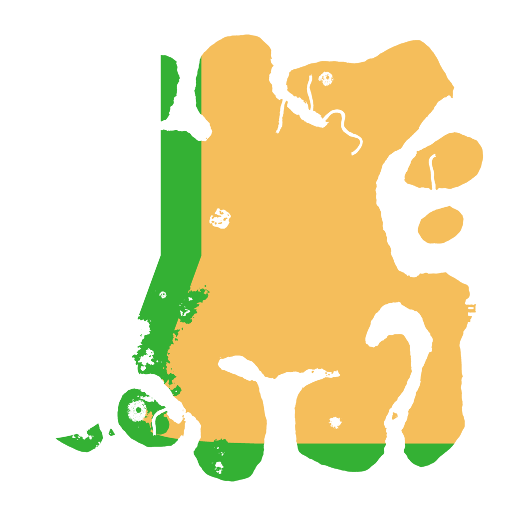Biome Rust Map: Procedural Map, Size: 3800, Seed: 10508
