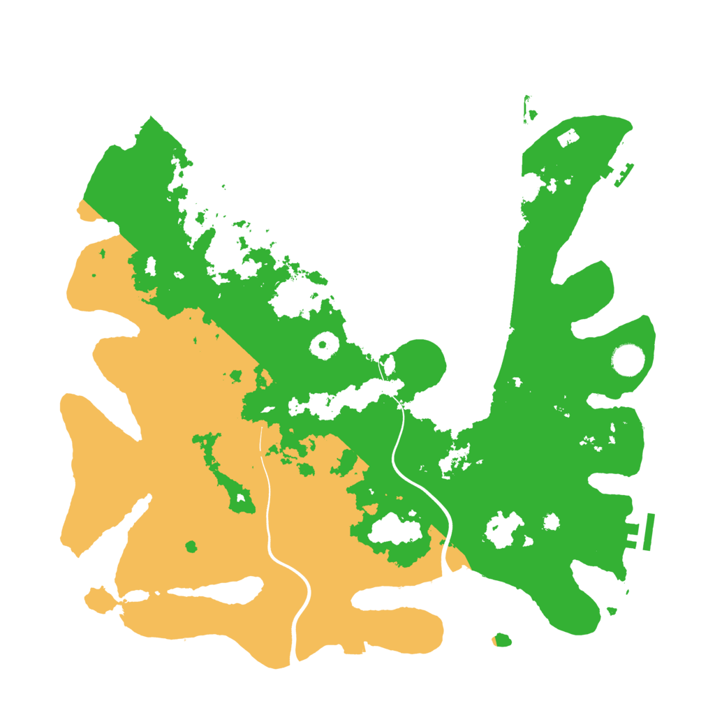 Biome Rust Map: Procedural Map, Size: 3875, Seed: 446178699