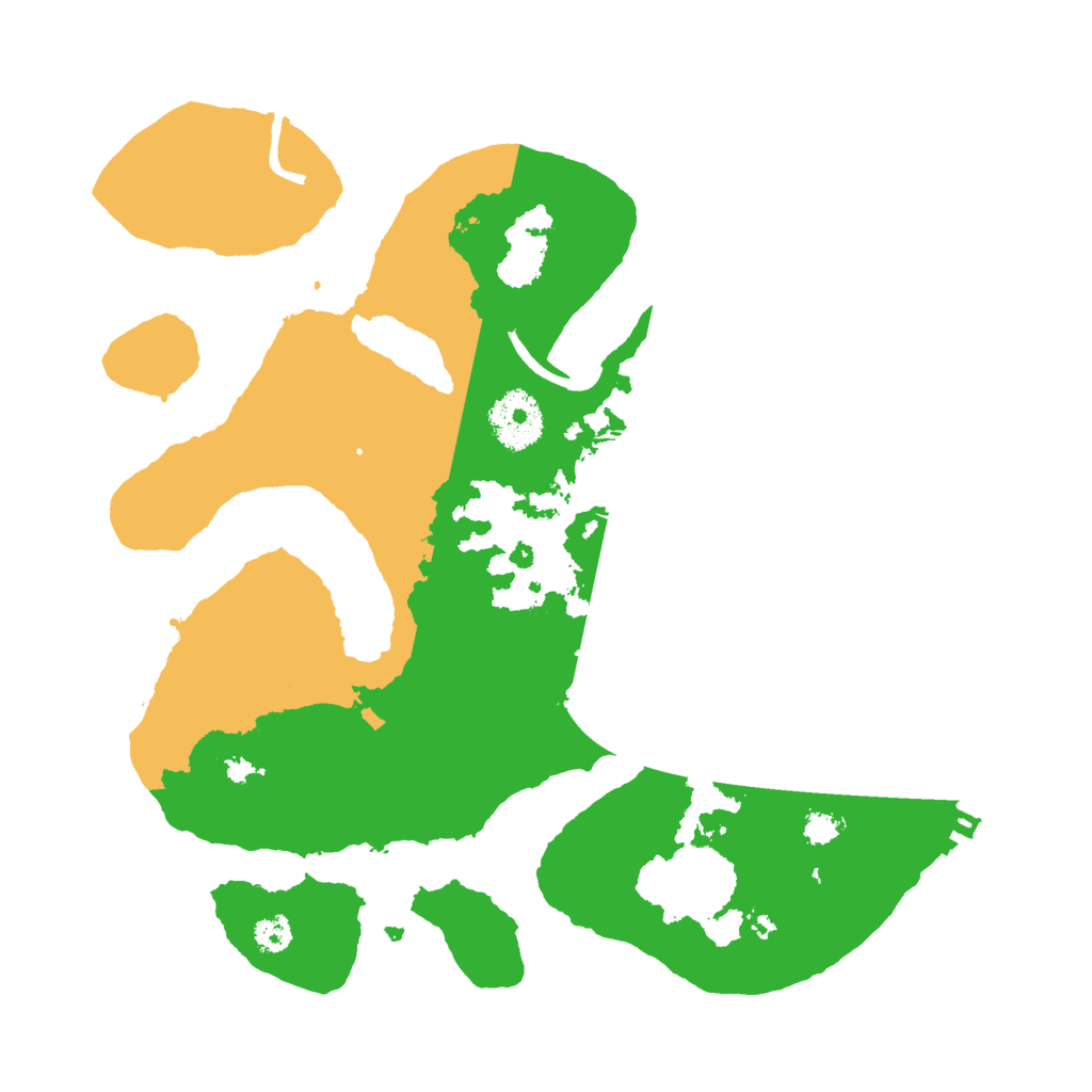 Biome Rust Map: Procedural Map, Size: 3000, Seed: 29947