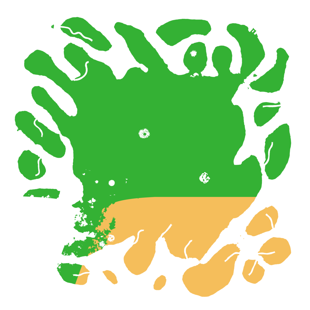 Biome Rust Map: Procedural Map, Size: 4500, Seed: 1330860227