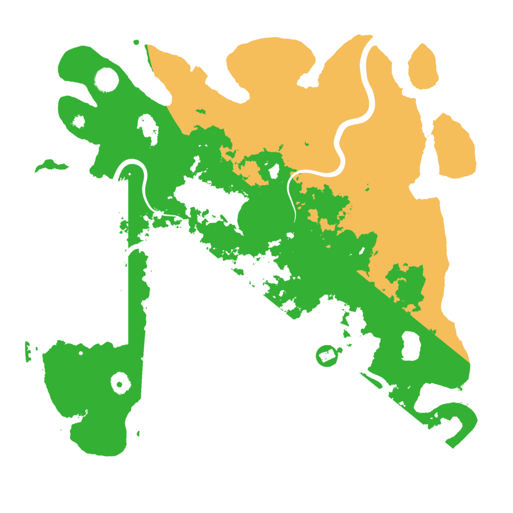 Biome Rust Map: Procedural Map, Size: 3750, Seed: 8063189