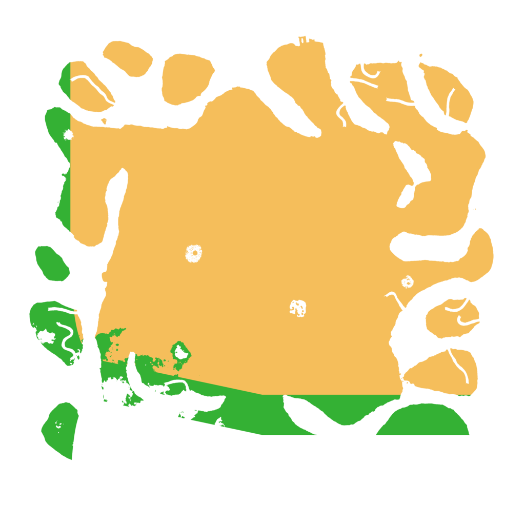 Biome Rust Map: Procedural Map, Size: 4500, Seed: 1746091187