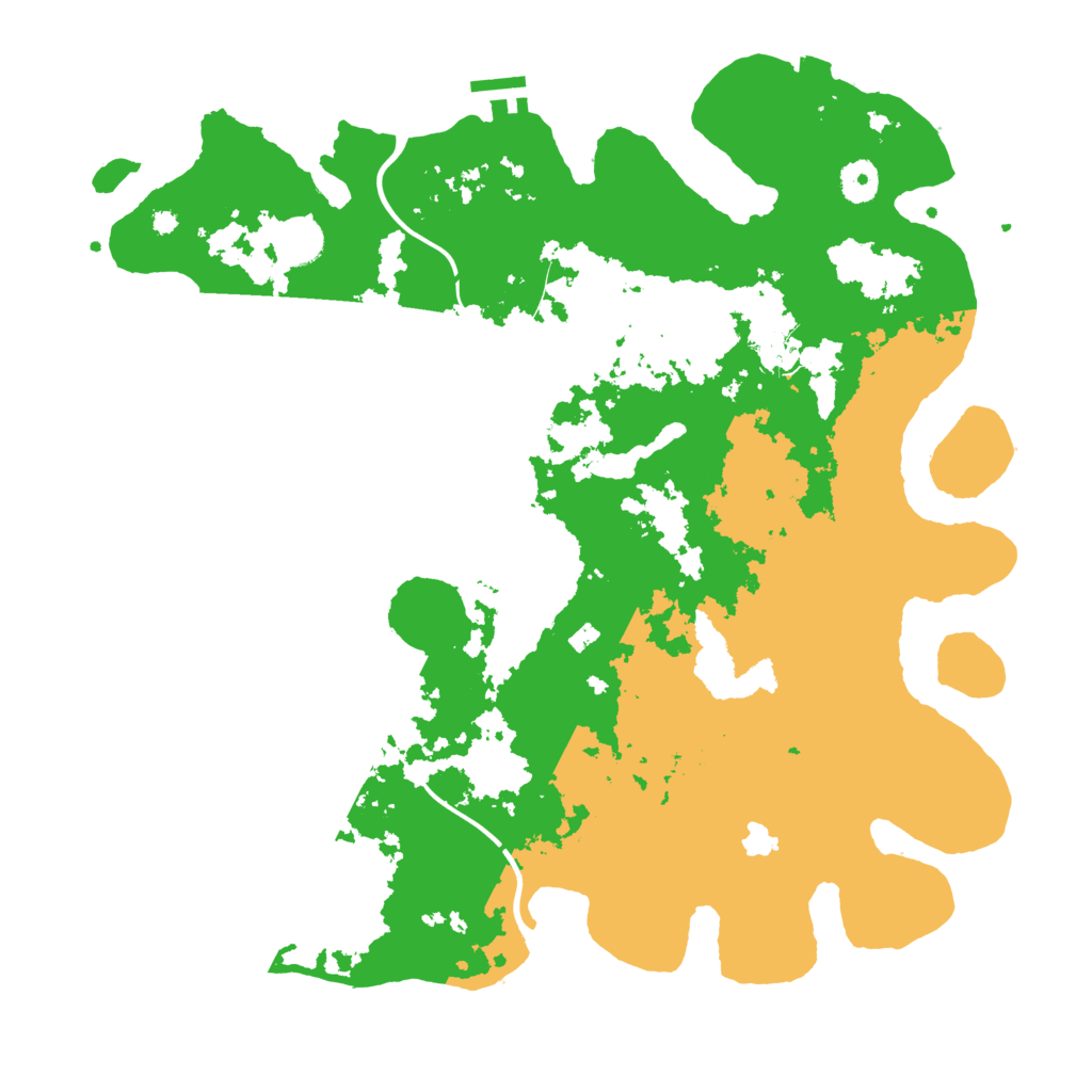 Biome Rust Map: Procedural Map, Size: 4000, Seed: 2107202101