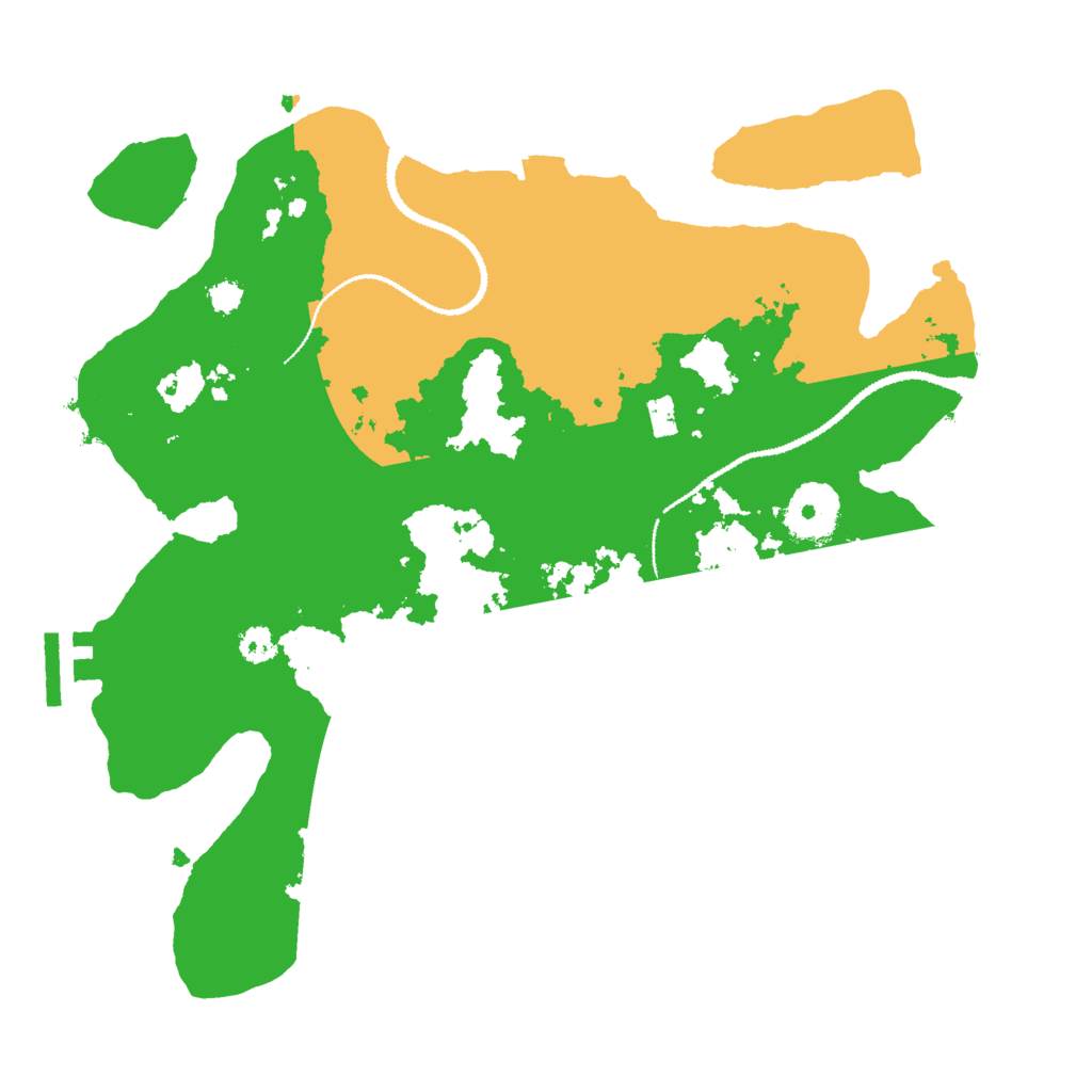 Biome Rust Map: Procedural Map, Size: 3000, Seed: 1542857785